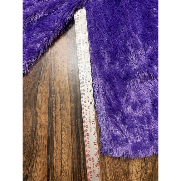 Care Bears Jumpsuit Child Small Purple Share Bear Costume Furry Flip Mitt Hooded - Picture 8 of 14